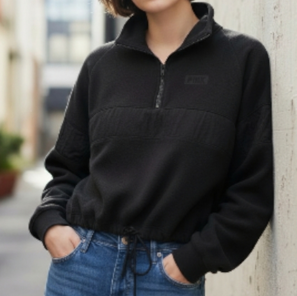 Victoria's Secret Black Pullover Hoodie